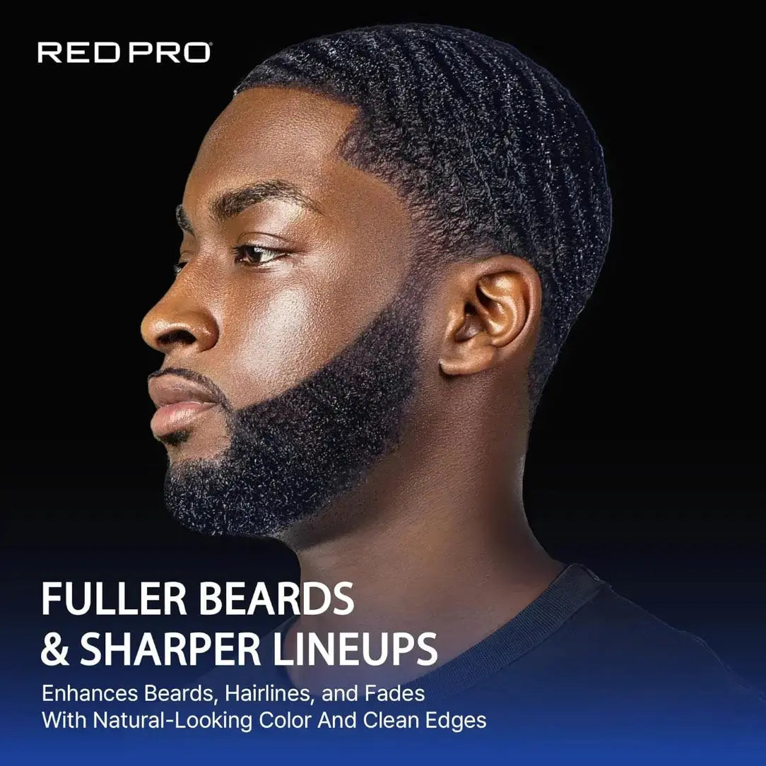 RED Pro GROOMANE Beard & Lineup Color – Darkest Brown (Premix) 2.3 fl oz