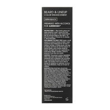 Black box with text on a white background