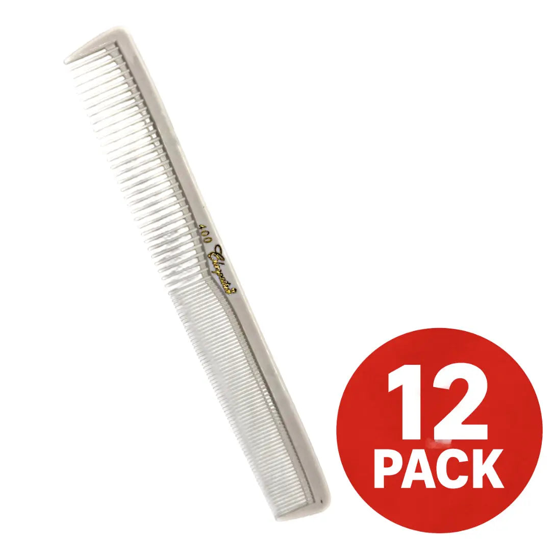 Krest Cleopatra 400 7" All-Purpose Comb (12 Pack) – Colors - BUYBARBER.COM