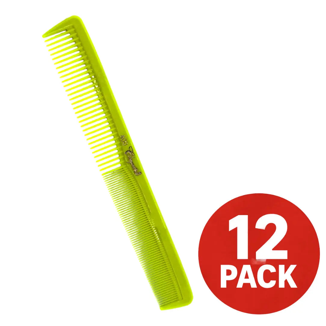 Krest Cleopatra 400 7" All-Purpose Comb (12 Pack) – Colors - BUYBARBER.COM
