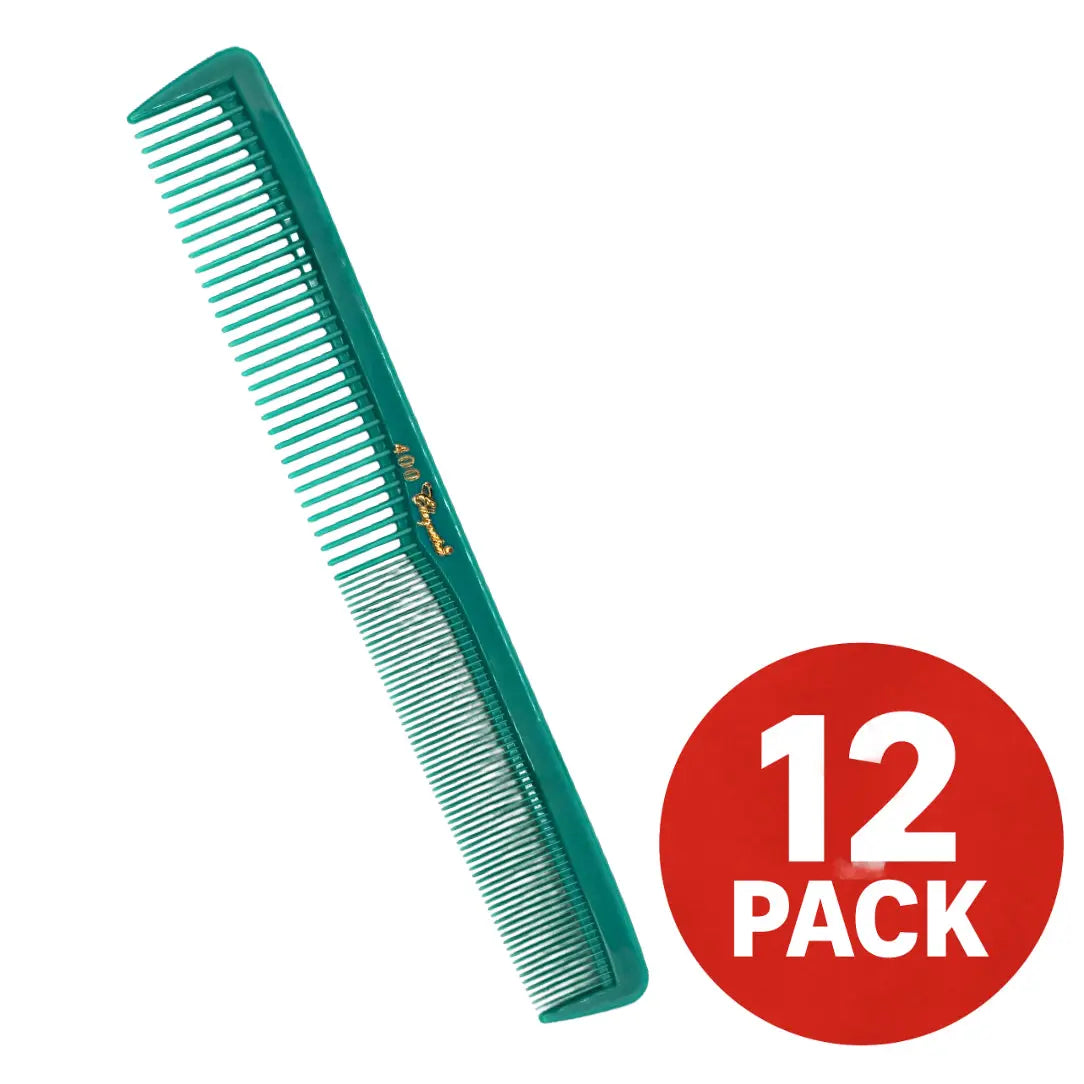 Krest Cleopatra 400 7" All-Purpose Comb (12 Pack) – Colors - BUYBARBER.COM