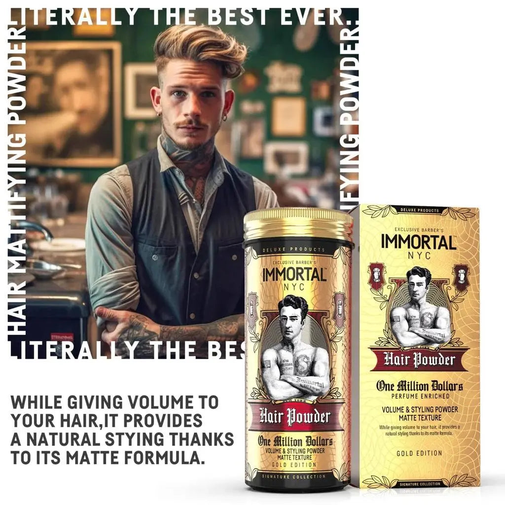 Immortal NYC Texture/Volume Powder – Matte Finish & Fragrance IMMORTAL NYC