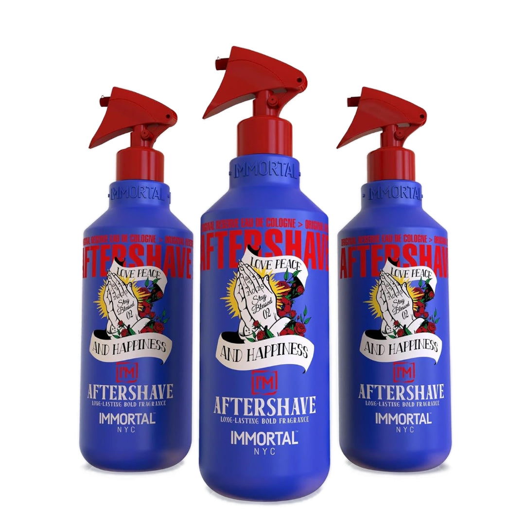 IMMORTAL NYC Stay Blessed 2 Aftershave – Calming, Invigorating Splash (150 ml)