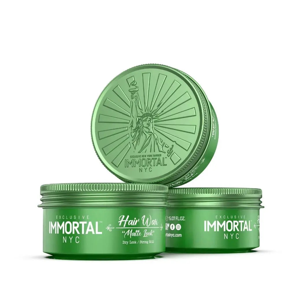 Immortal NYC "Matte Look" Hair Wax - Strong Hold, Matte Finish IMMORTAL NYC