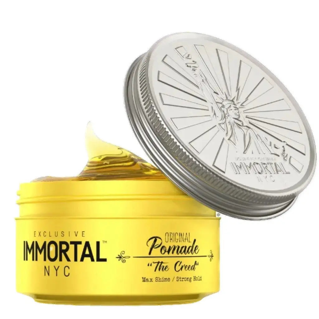 Immortal NYC Original Pomade "The Creed" – Strong Hold & Shiny Look IMMORTAL NYC