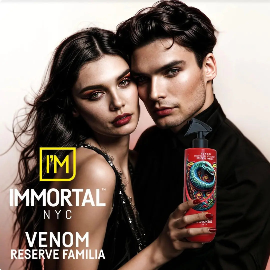 IMMORTAL NYC Reserve Cologne Aftershave - VENOM | Stunning Fragrance - BUYBARBER.COM