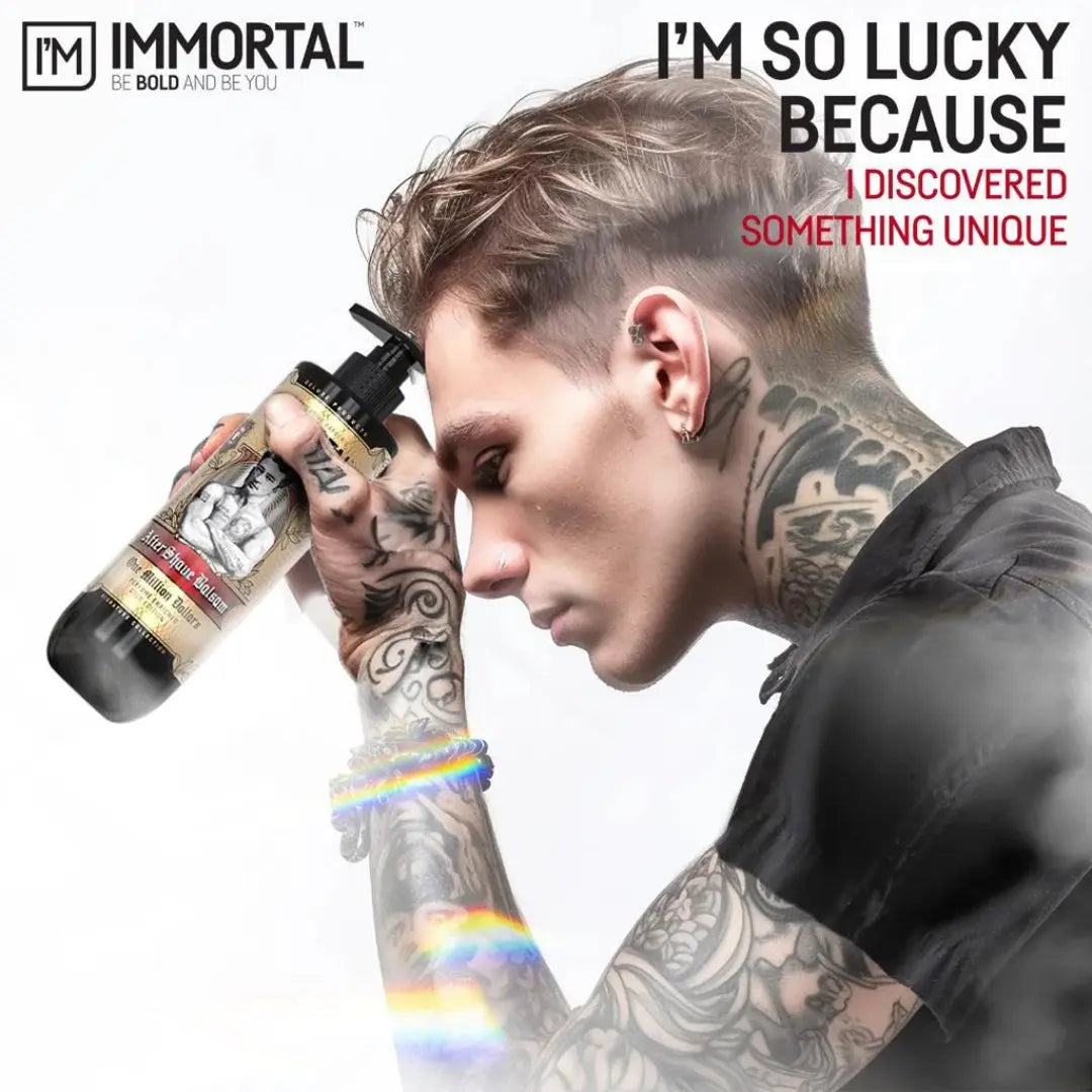 Immortal NYC The One In A Million Dollars Fragranced Shaving Gel - BUYBARBER.COM