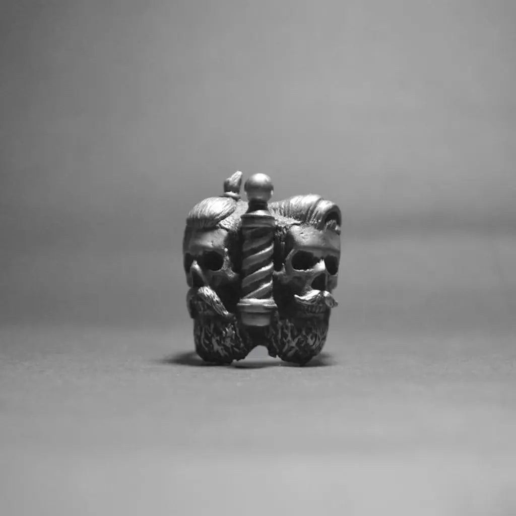 Rotten Bones Pewter Ring - Hand Made -The Bearded Barber Rotten Bones