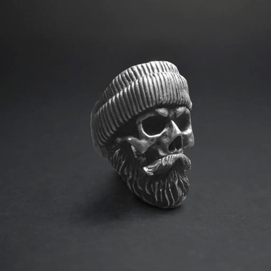 Rotten Bones Pewter Ring - Hand Made - Boxer Rotten Bones