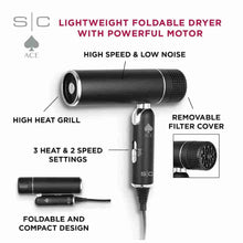 Stylecraft Ace Foldable Lightweight Hair Dryer - BUYBARBER.COM