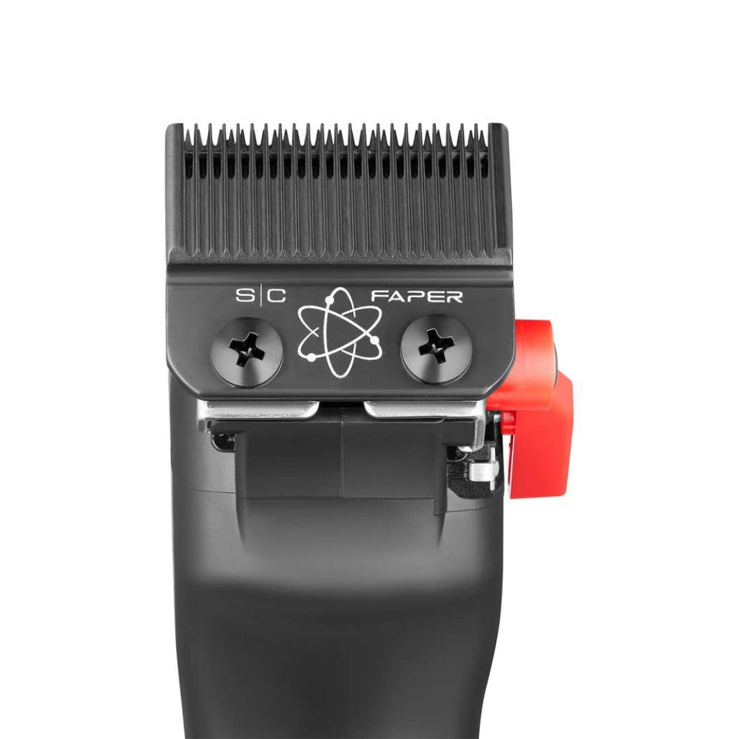 REBEL - Professional Super-Torque Modular Cordless Hair Clipper and Trimmer Combo Set (Limited Edition Red)