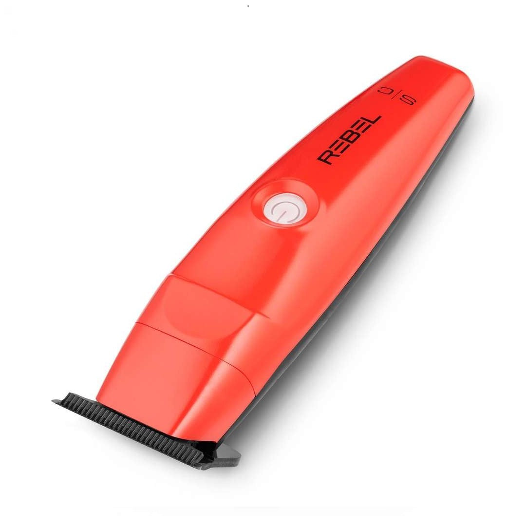 REBEL - Professional Super-Torque Modular Cordless Hair Clipper and Trimmer Combo Set (Limited Edition Red)