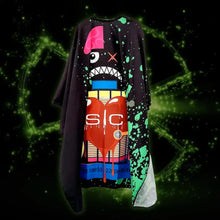 Stylecraft Radioactive Black Barber & Stylist Cape - BUYBARBER.COM