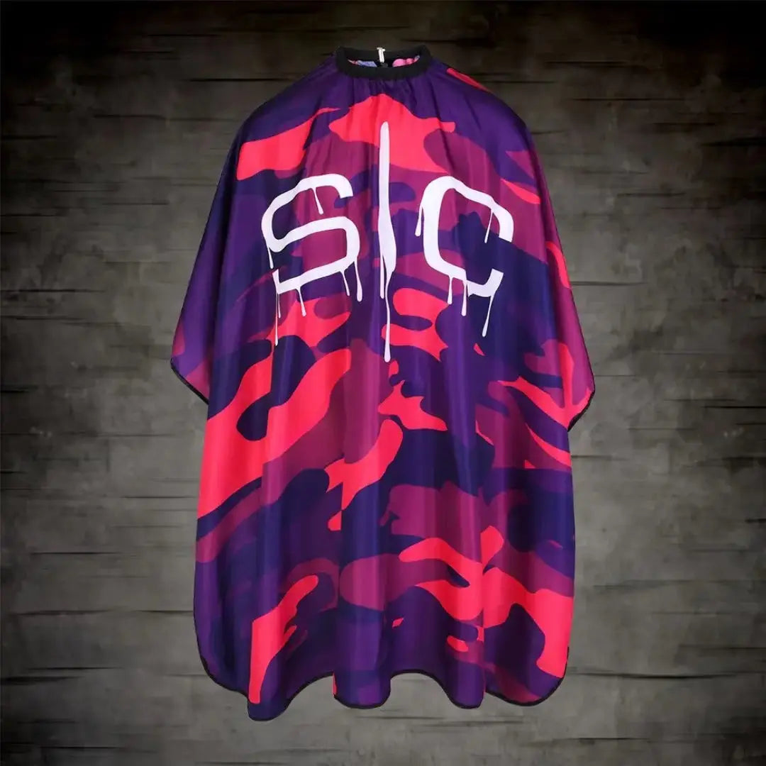 Stylecraft Cutting Cape Camo Design - BUYBARBER.COM