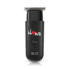 “Close-up of Japanese stainless steel blade on HOMIE Nano Trimmer”