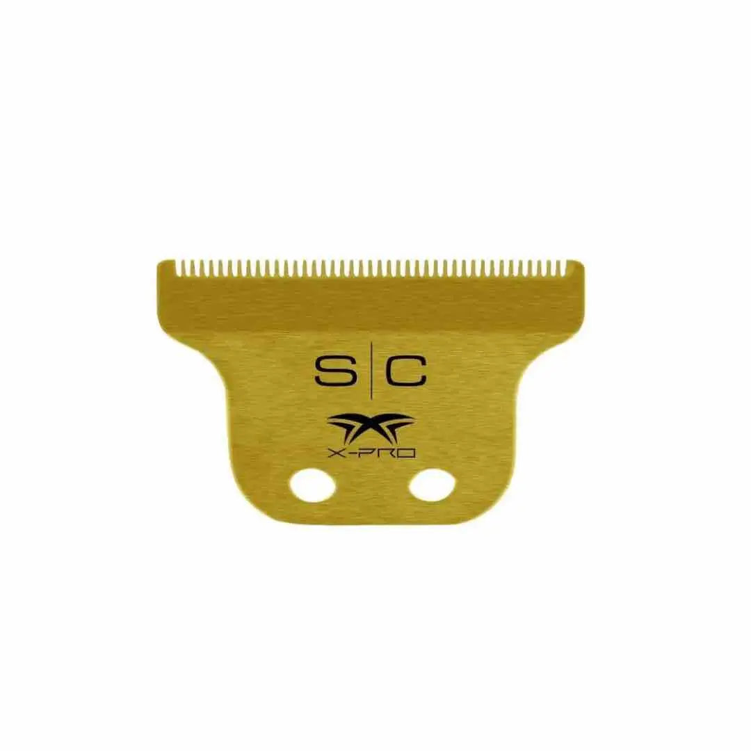 Gold Titanium Classic X-Pro Replacement Blade & DLC Cutter – Fits All StyleCraft / Gamma+ - BUYBARBER.COM