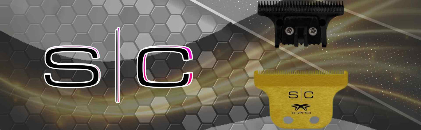 Gold Titanium Classic X-Pro Replacement Blade & DLC Cutter – Fits All StyleCraft / Gamma+