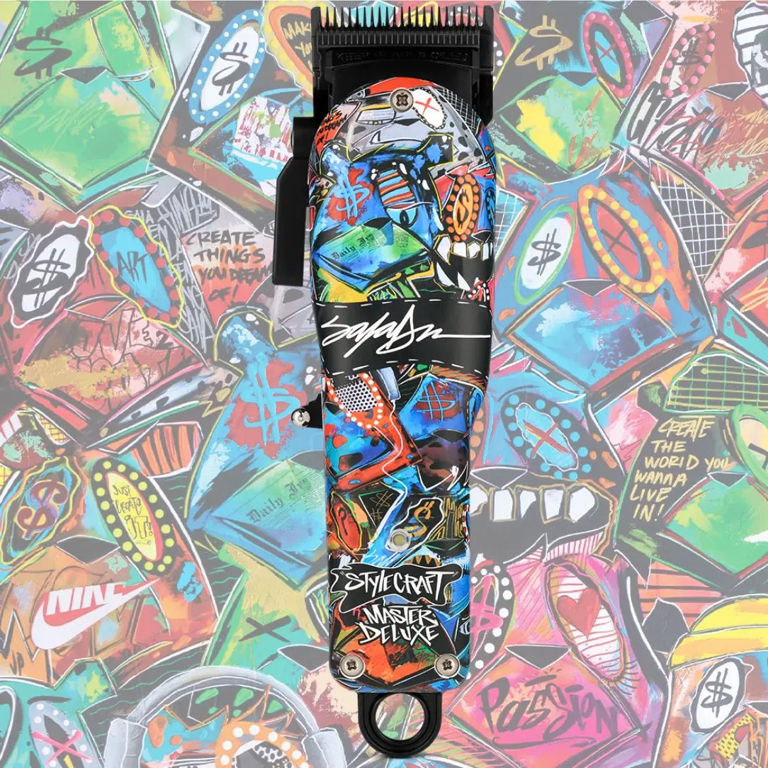 StyleCraft Rebel x King Saladeen Clipper w/ Echo Blade — Super-Torque, 180-Min - BUYBARBER.COM
