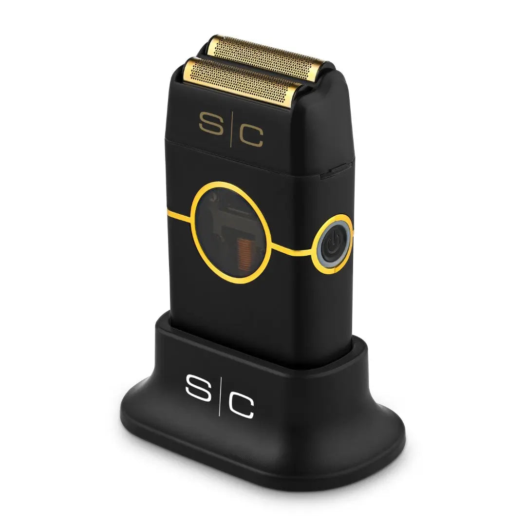 Instinct Metal Shaver - Double foil with IN2 Vector Motor- Black - BUYBARBER.COM