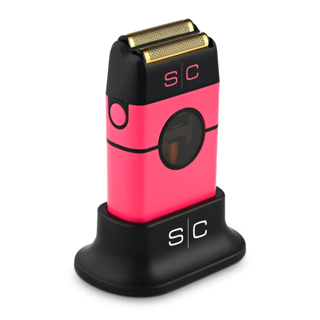 Instinct Metal Shaver - Double foil with IN2 Vector Motor- Pink - BUYBARBER.COM
