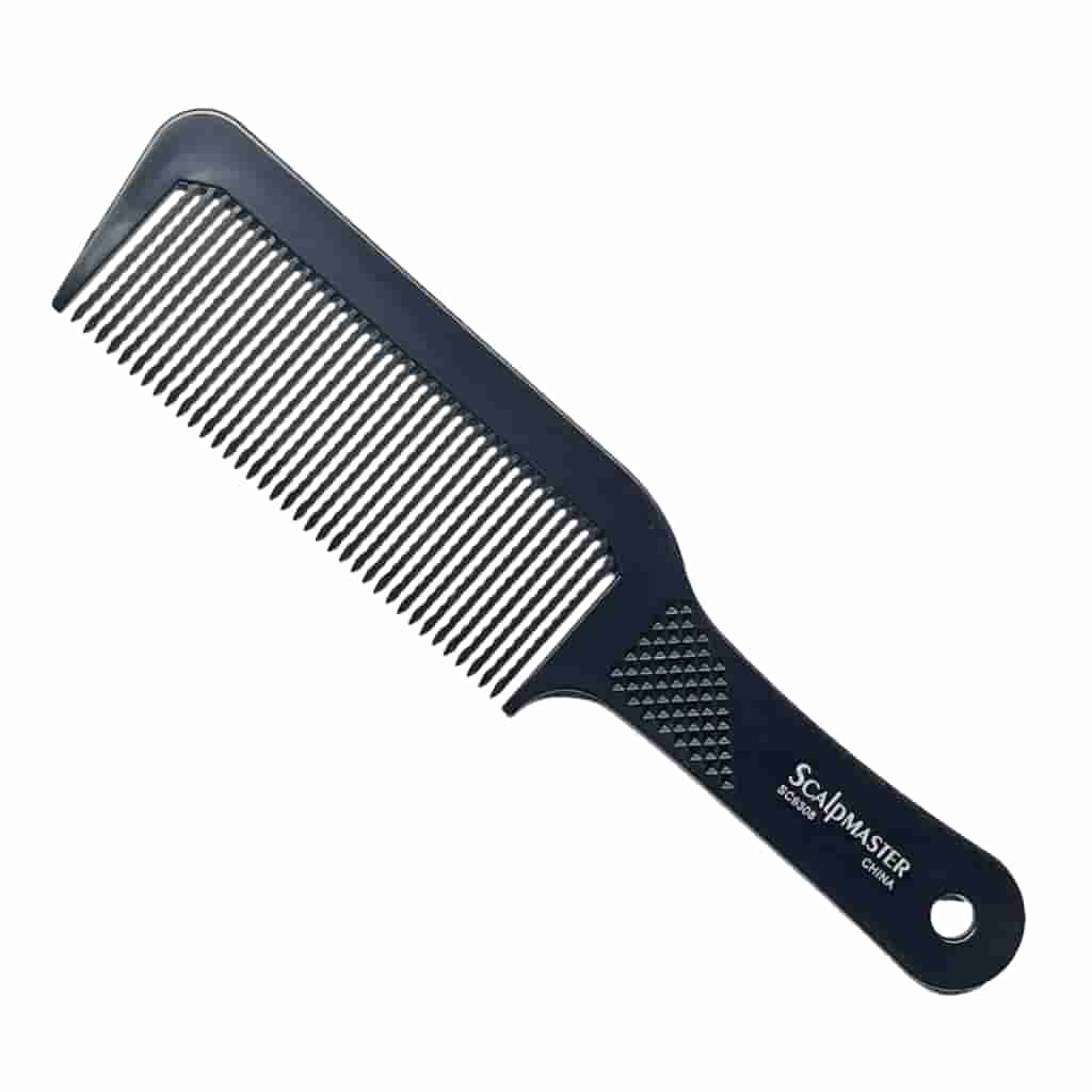 ScalpMaster Wavy Flat top 9 1/2" Clipper Comb - BUYBARBER.COM