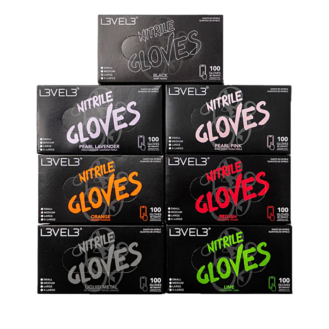 Level 3 Barber Nitrile Gloves