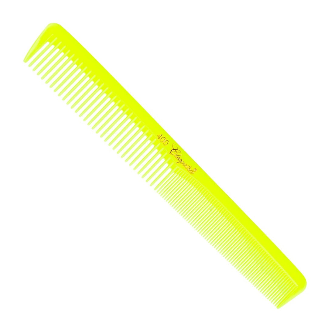 Krest Cleopatra 420 7" Flat Back Barber Comb (12 Pack) - Colors