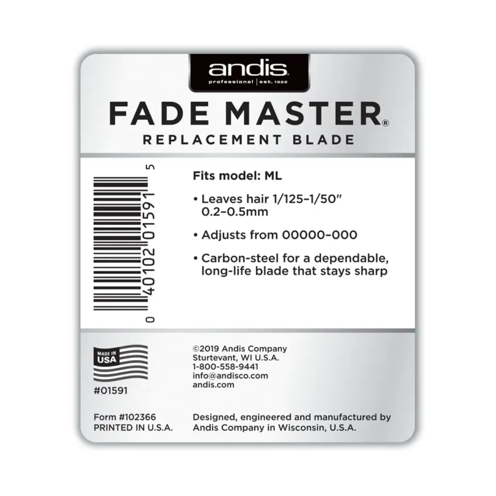 Andis Master Fade Replacement Blade - BUYBARBER.COM
