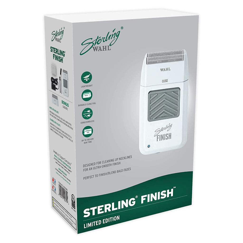 Wahl Professional - Sterling Finish Limited Edition - For Stylists and Barbers - White