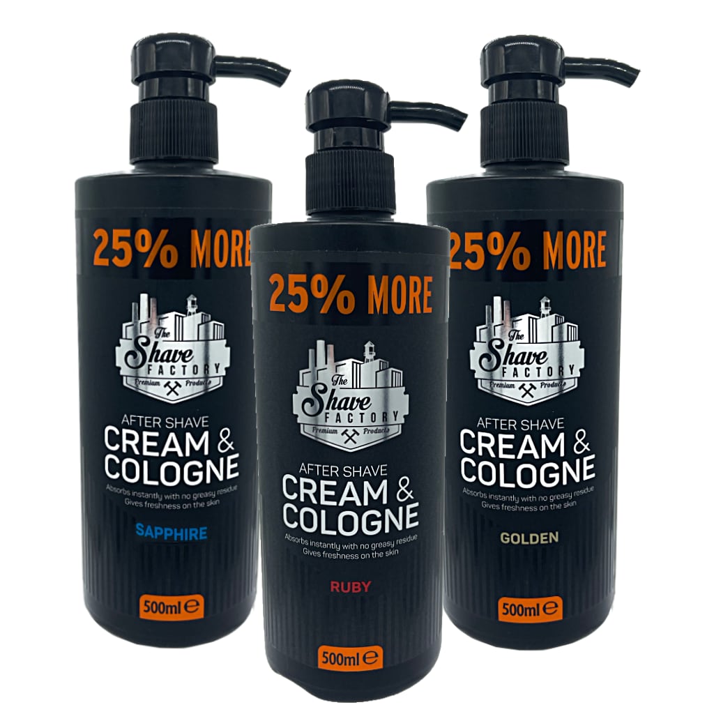 The Shave Factory After Shave Cream and Cologne | Shop Buy Barber