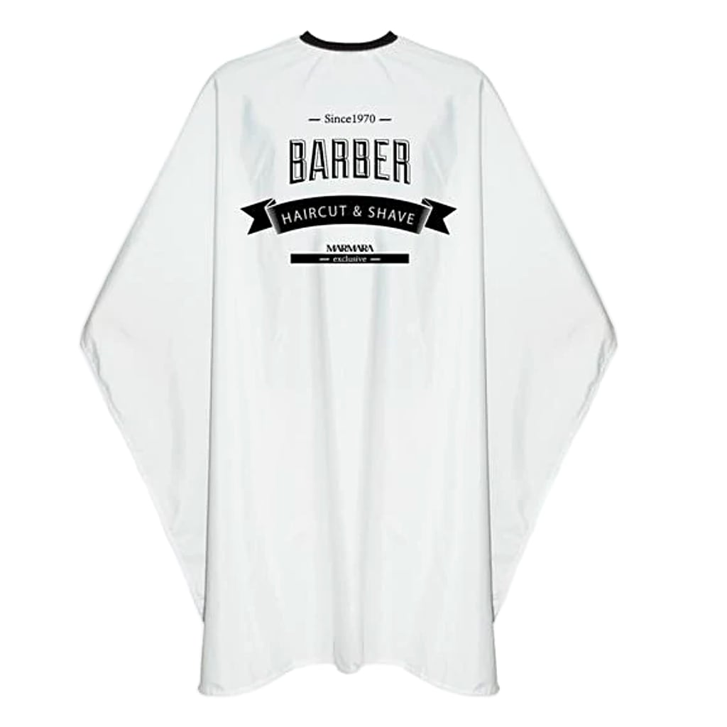 Marmara Barber Cutting Cape - White