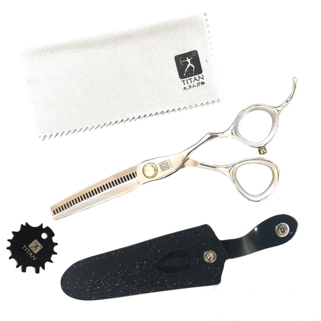 Hand Made Japan Super Cut Hair Thinning Shears - 6 inch - BUYBARBER.COM