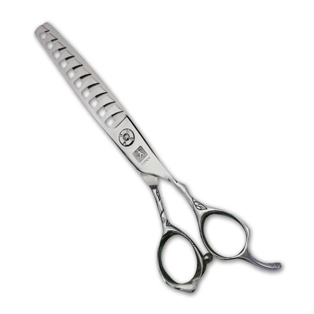 Hand Made Japan 10 Theet Micro-Cut Hair Thinning Shears - 6 inch - BUYBARBER.COM