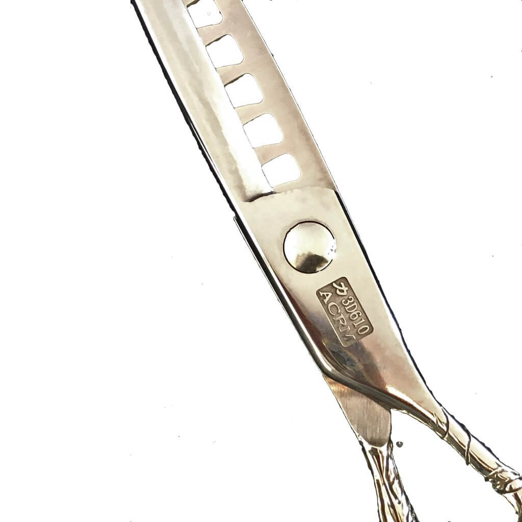 Hand Made Japan 10 Theet Micro-Cut Hair Thinning Shears - 6 inch - BUYBARBER.COM