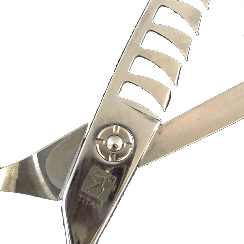 Hand Made Japan 10 Theet Micro-Cut Hair Thinning Shears - 6 inch - BUYBARBER.COM