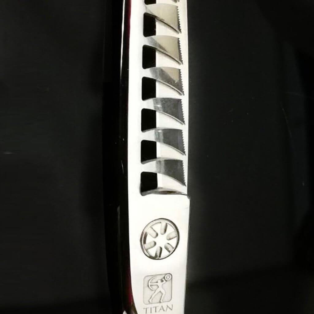 Hand Made Japan 10 Theet Micro-Cut Hair Thinning Shears - 6 inch - BUYBARBER.COM