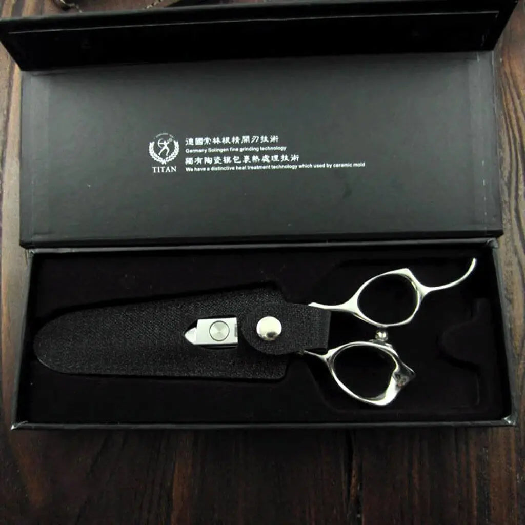 Hand Made Japan Micro-Cut Hair Cutting Shears - 6 inch - BUYBARBER.COM