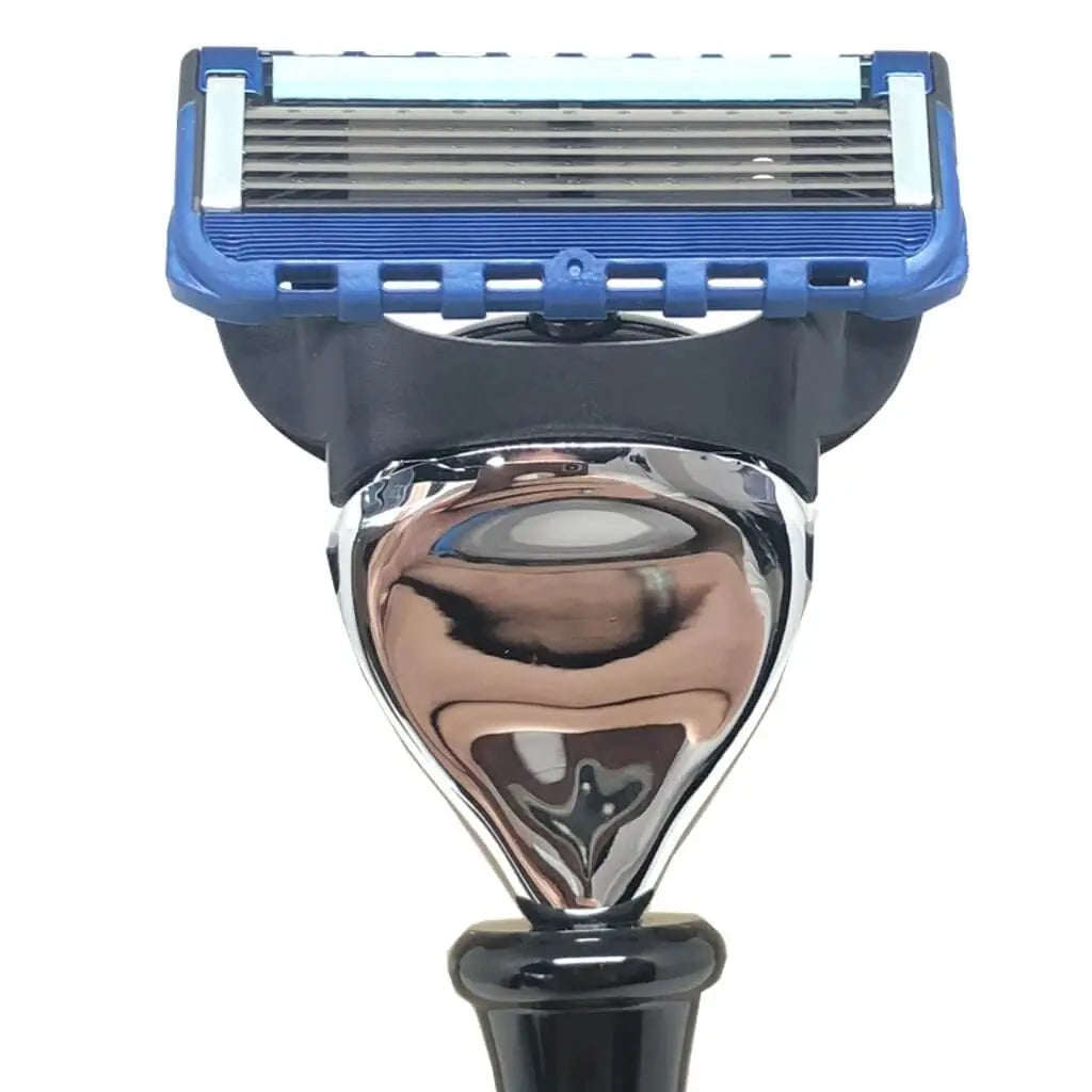 Buy Barber Metal Razor 5 Layers Blade - Black - BUYBARBER.COM