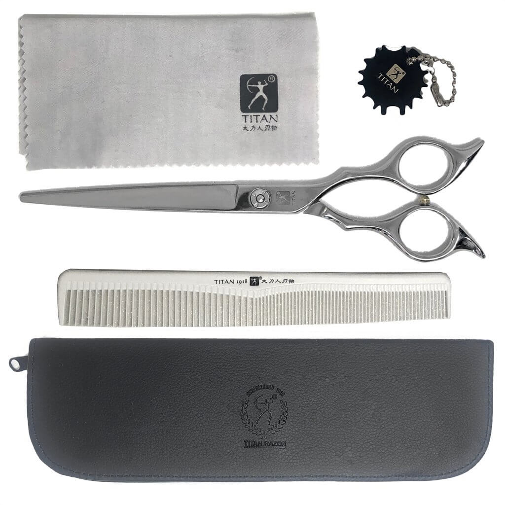 Hand Made Japan Hair Cutting Shears - 7 inch - BUYBARBER.COM
