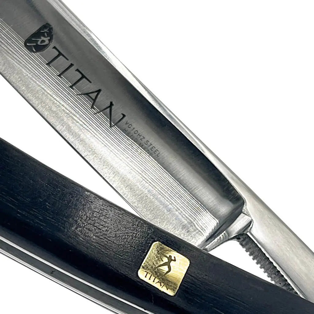Hand Made Japan Straight Razor 5/8" Ebony - BUYBARBER.COM