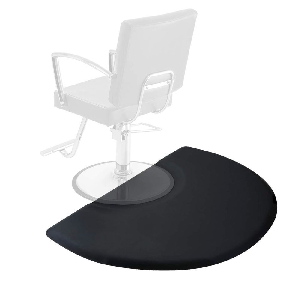 Semi Circle Comfort 5' X 3' 1/2" Anti Fatigue Mat - BUYBARBER.COM