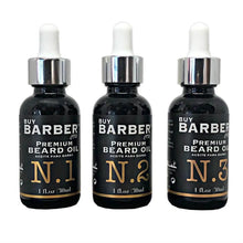 Buy Barber Premium Beard Oil N.3 - 1 fl oz/30ml - BUYBARBER.COM