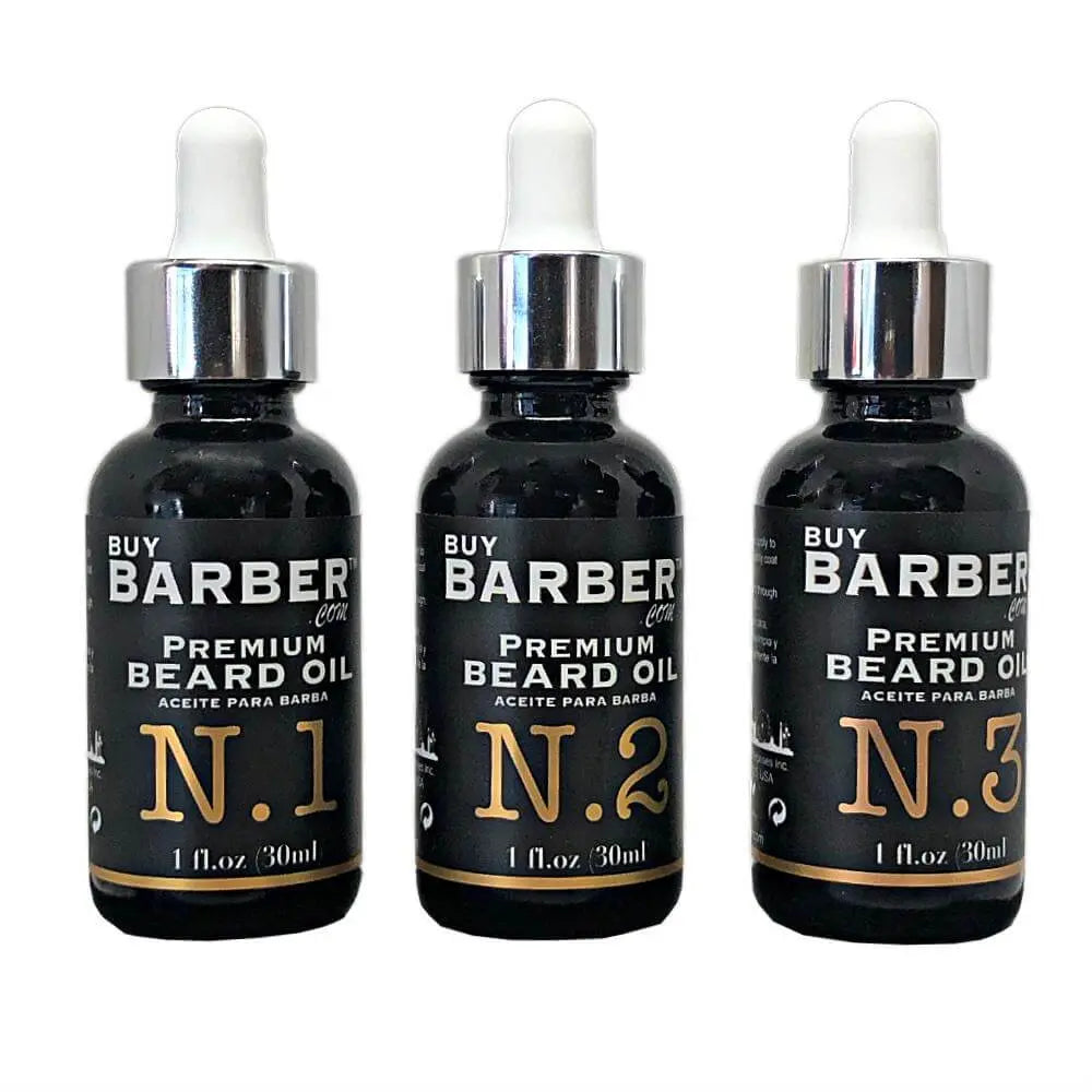 Buy Barber Premium Beard Oil N.3 - 1 fl oz/30ml - BUYBARBER.COM