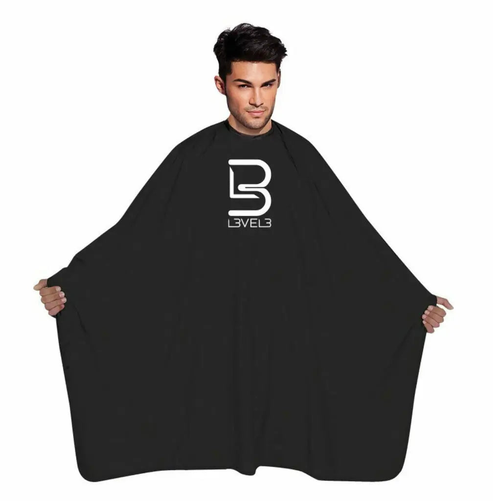 Level 3 Professional Rubber Neck Cutting Cape - BUYBARBER.COM