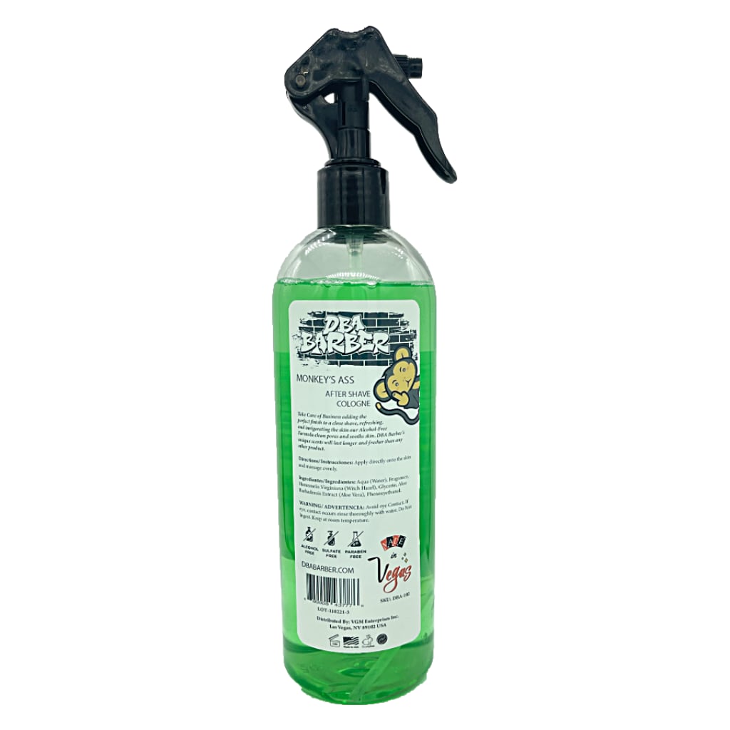 D.B.A. Barber Monkey's Ass After Shave | Alcohol Free