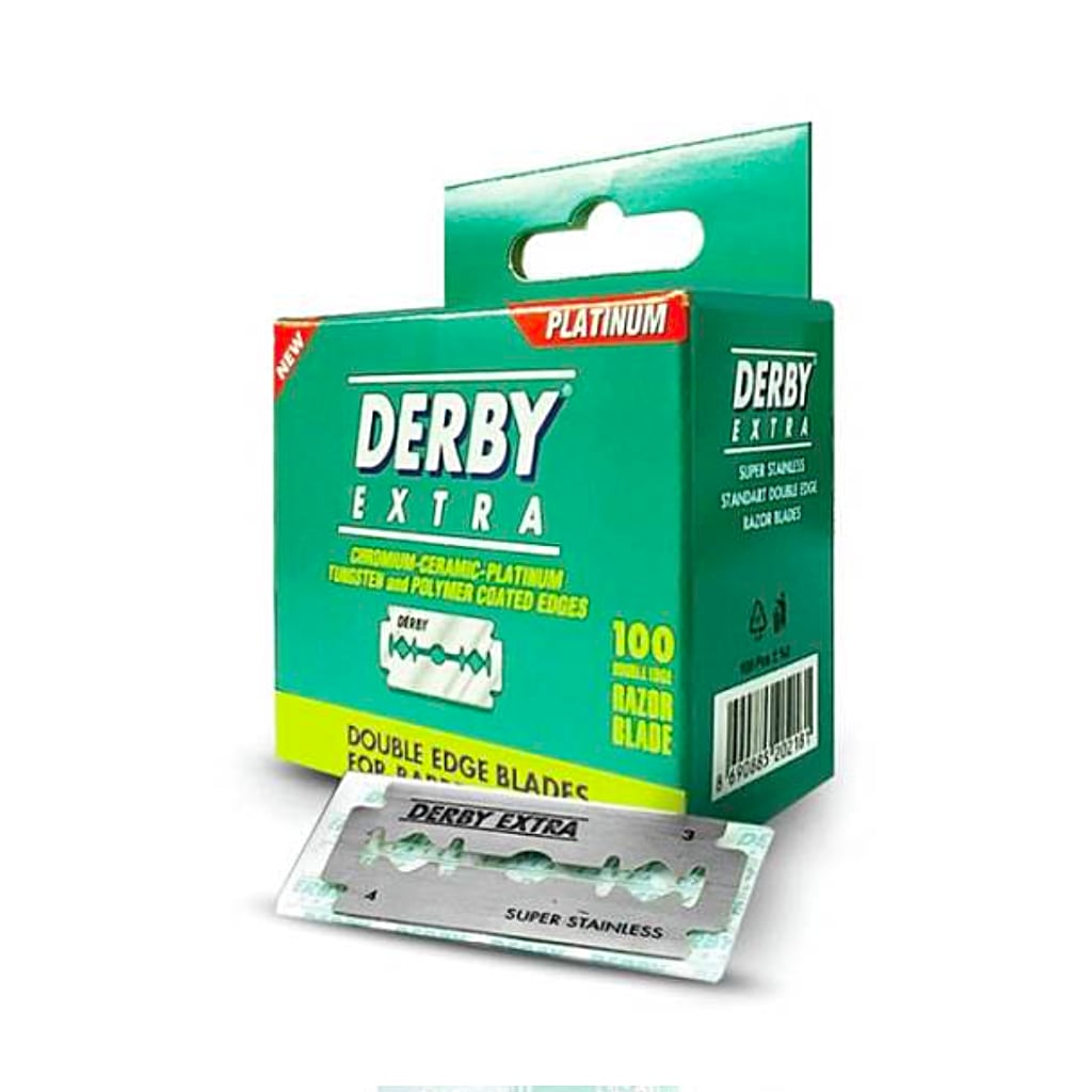 Derby Professional Double Edge Razor Blades, 100 Count