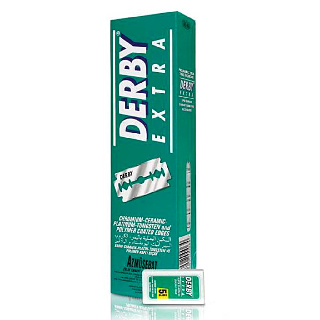 Derby Professional Double Edge Razor Blades, 100 Count