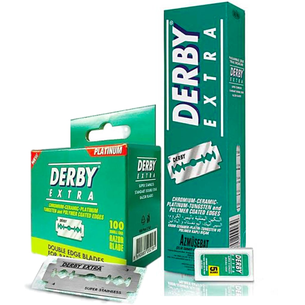 Derby Professional Double Edge Razor Blades, 100 Count
