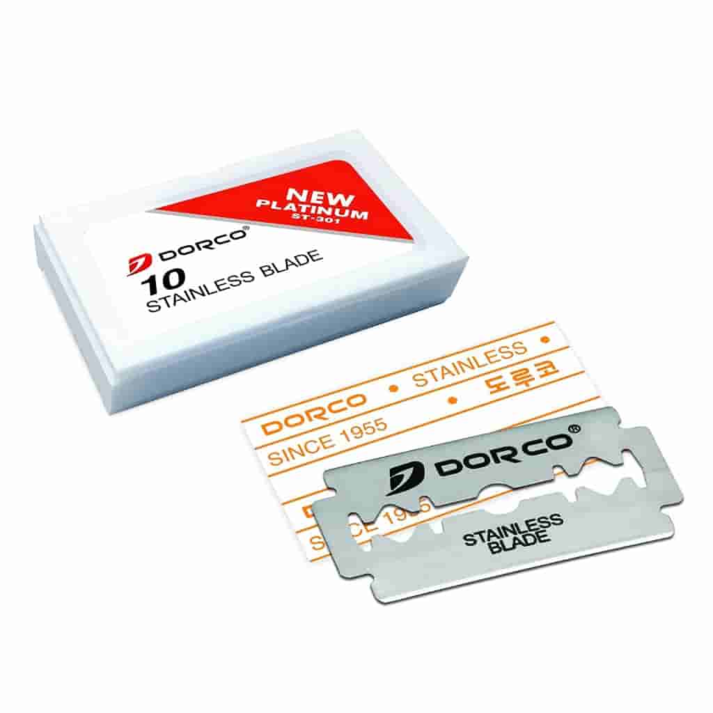 Dorco Double Edge Razor Blades – Red | 100 Pack - BUYBARBER.COM