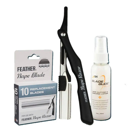 Feather Nape & Body Razor Set - BUYBARBER.COM
